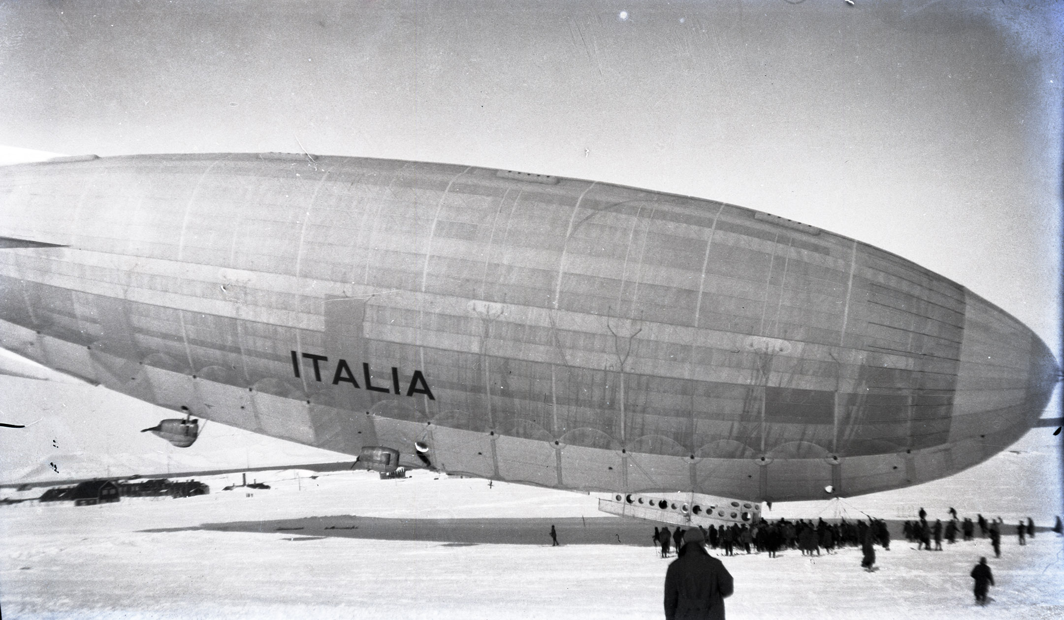 Dirigibile Italia. L’ ”Italia” ritorna dal volo di esplorazione, 1928