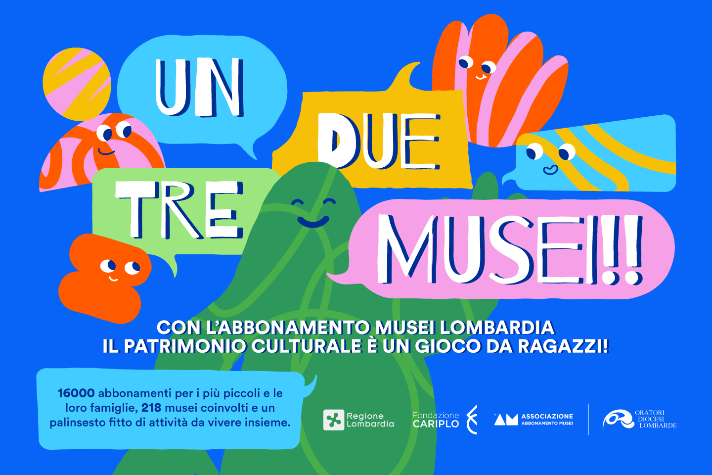 Un, due, tre... Musei! | Abbonamento Musei