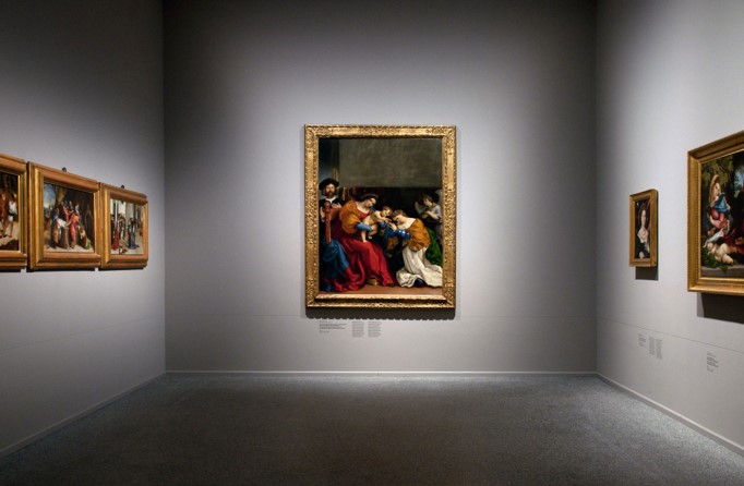Pinacoteca Accademia Carrara. Interno, ph. Linoolmo Studio