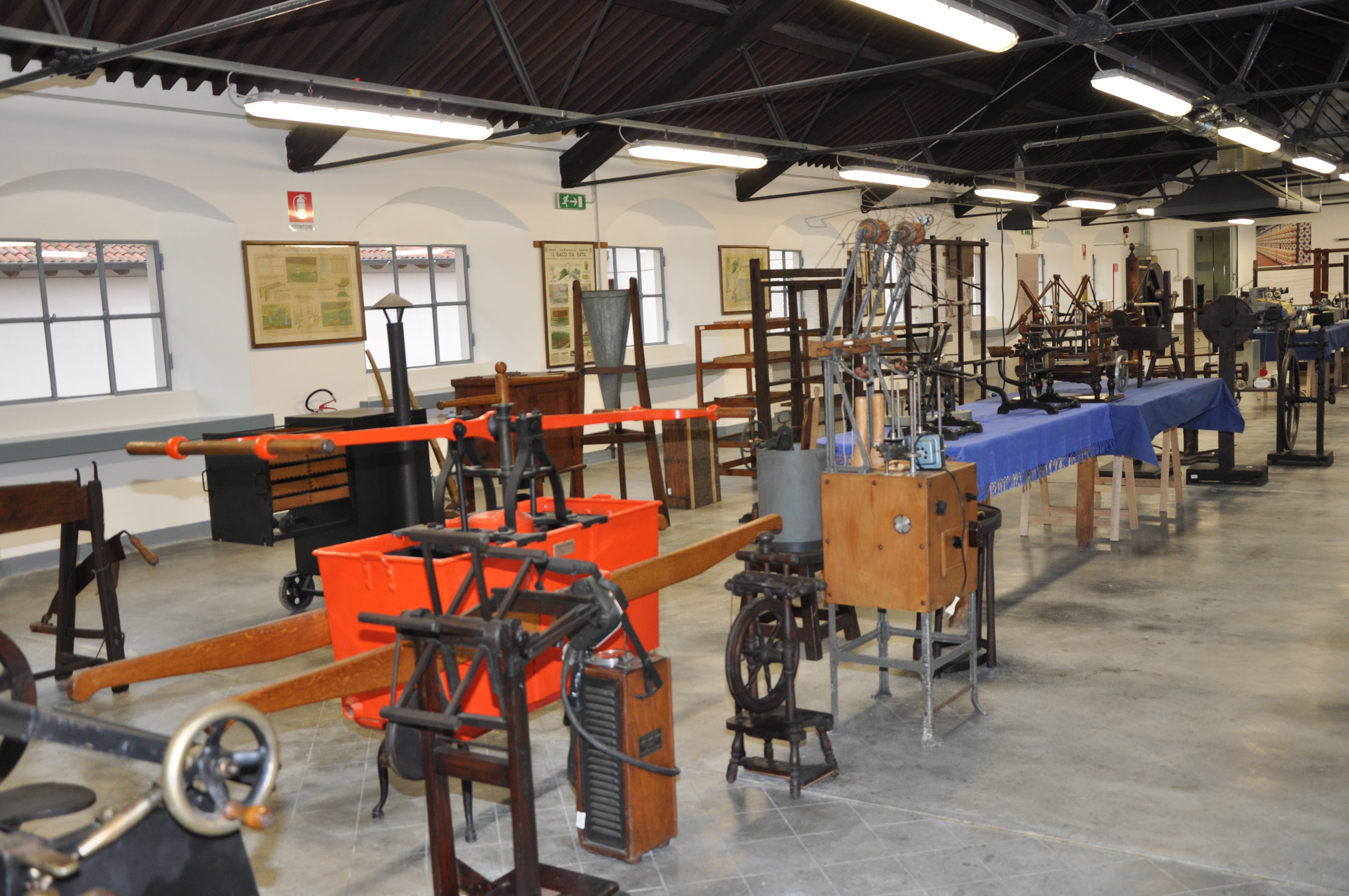 Museo Abegg- macchine ausiliarie sec.XIX