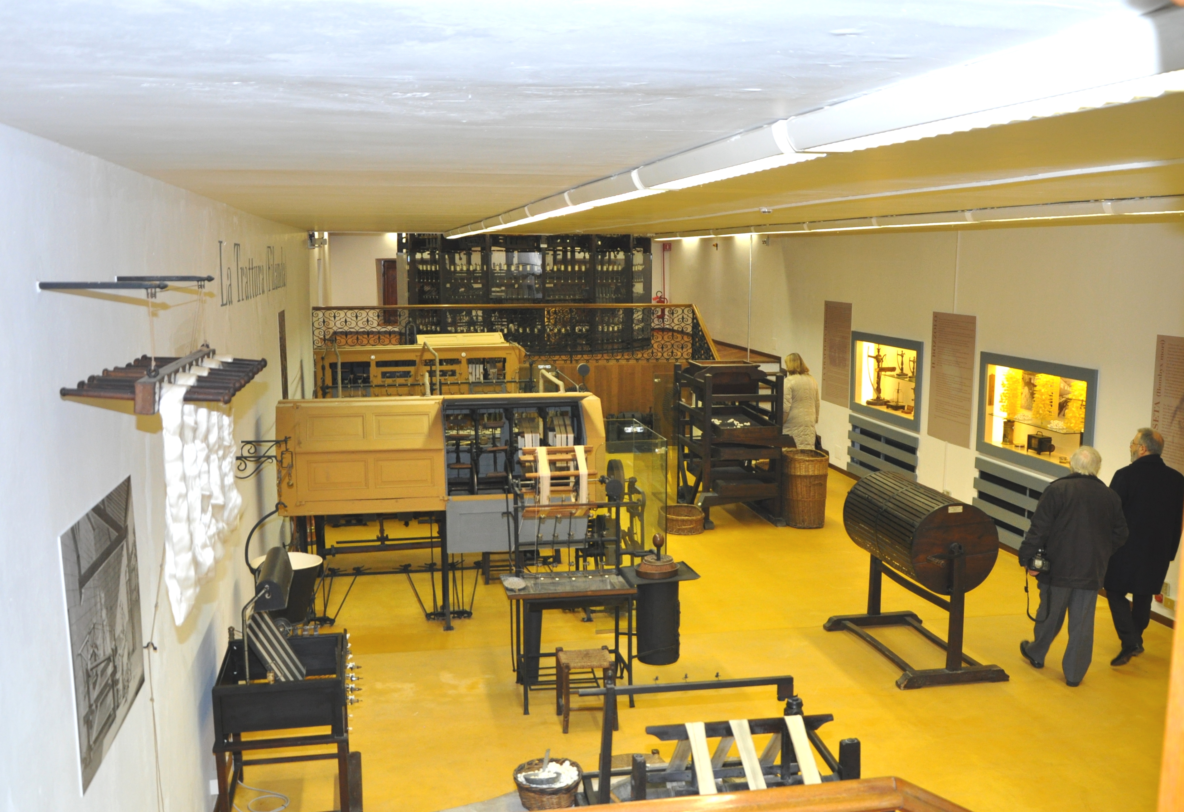 Museo Abegg- trattura meccanica sec.XIX 