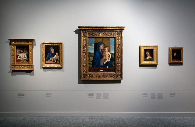 Pinacoteca Accademia Carrara. Interno, ph. Linoolmo Studio