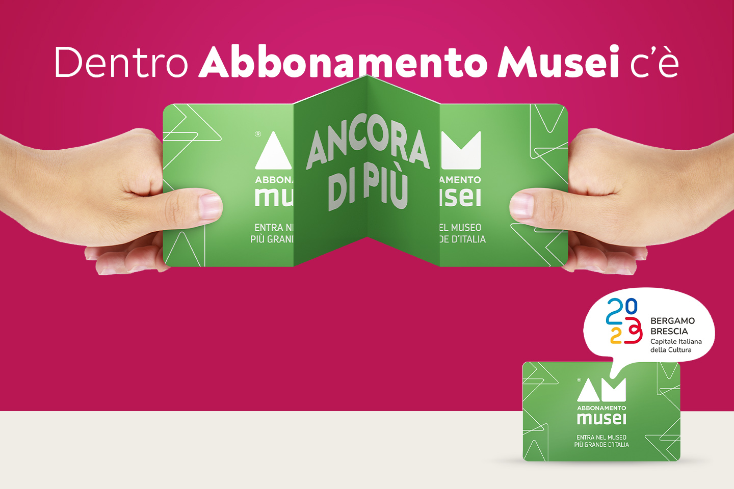 Abbonamento Musei - Bergamo Brescia Capitale Italiana della Cultura 2023
