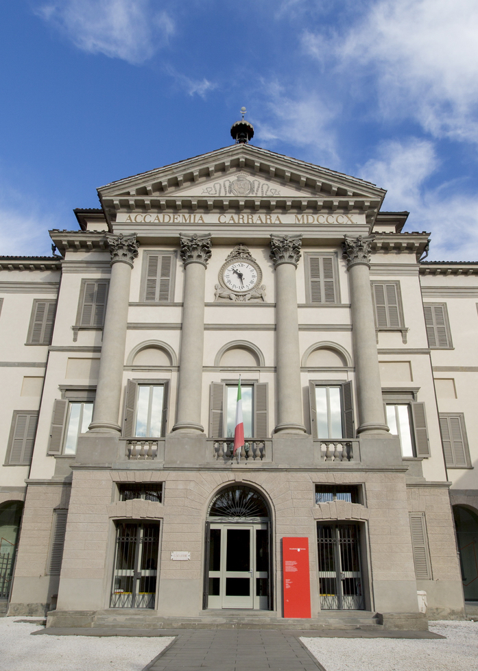 Pinacoteca Accademia Carrara. Facciata esterna, ph. Gianfranco rota