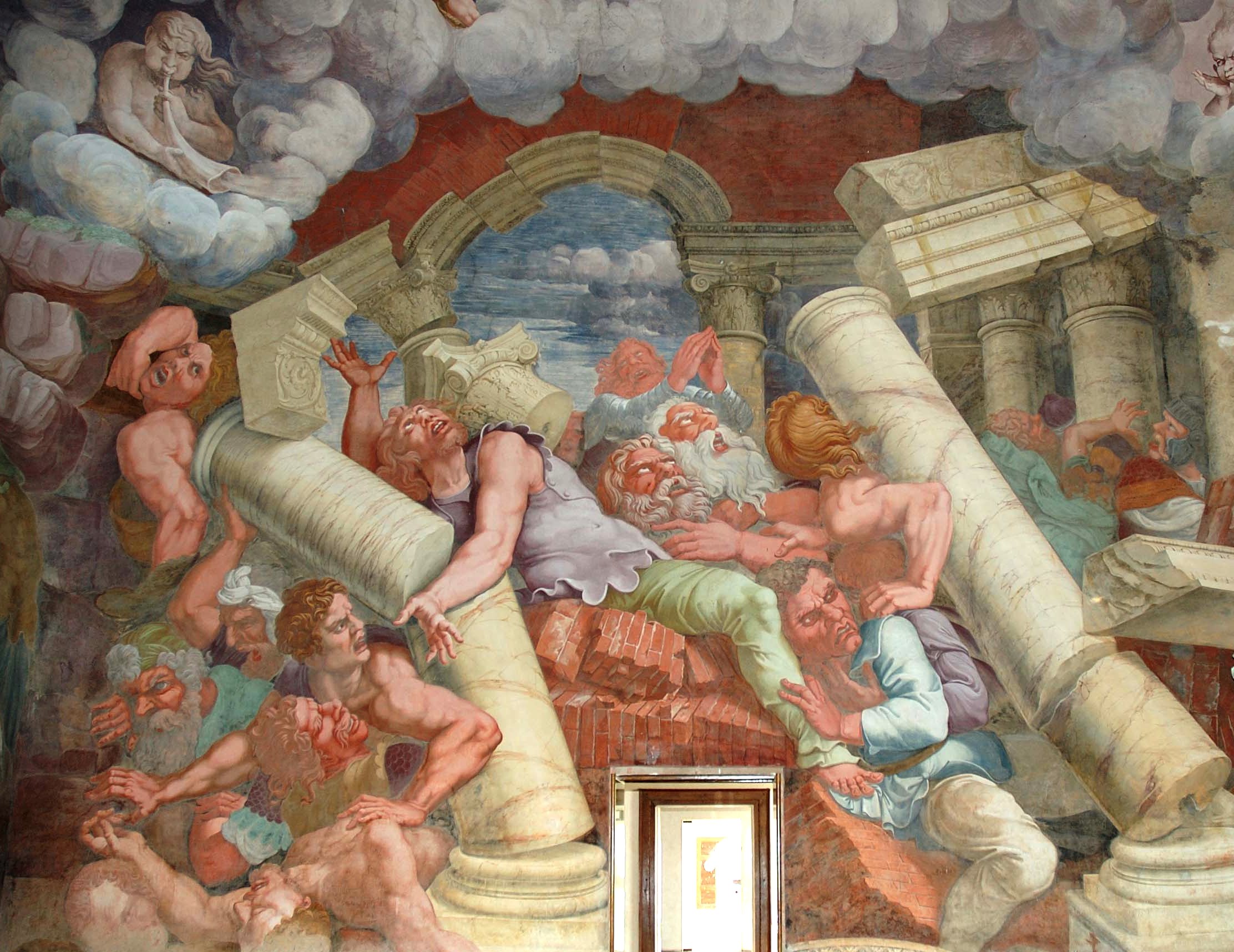 Palazzo Te, Camera _dei Giganti